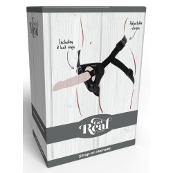 Get Real TOYJOY Harnais pour Gode ceinture Strap-On Get Real Noir